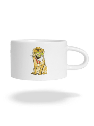 Arany retriever macaron bögre White