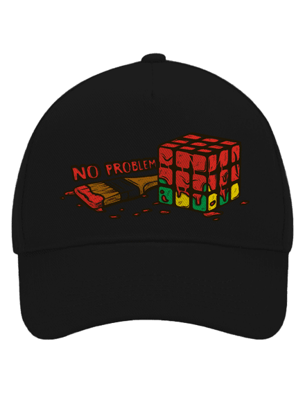 No problem baseballsapka Black
