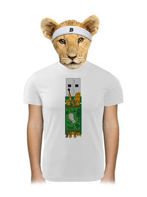 USB city gyerek sport póló White