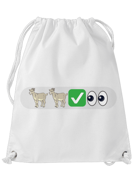 Emoji hátizsák White