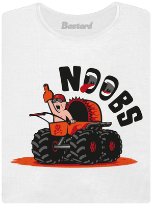 Monster stroller prémium női póló White