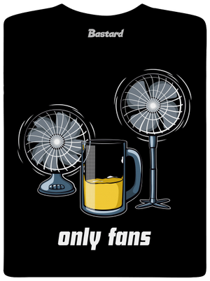 Only fans férfi póló Black