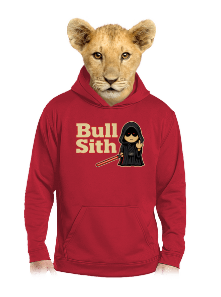 Bull sith gyerek kenguruzsebes pulóver Fire Red