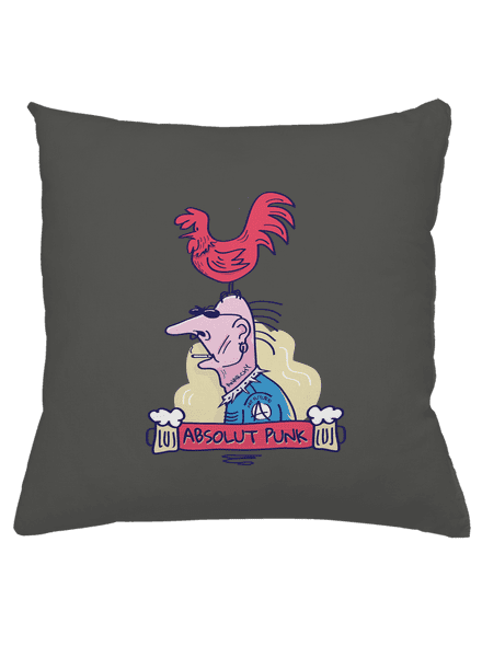 Absolut Punk párna Gray Pol