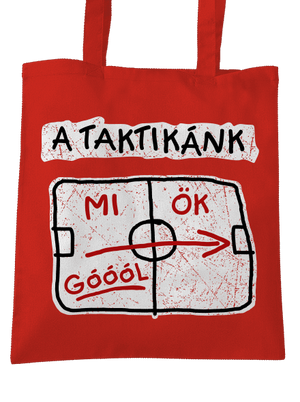 A taktikánk táska Bright Red