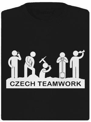 Czech Teamwork női sportpóló Black