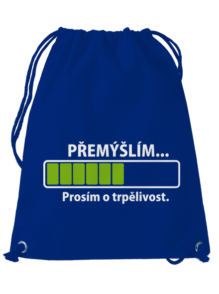 Gondolkodom hátizsák Royal Blue Mal