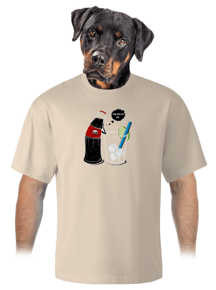  unisex túlméretezett póló Almond