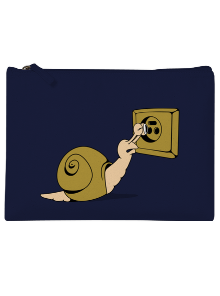 Kukkolás kis táska French Navy