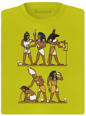 Egyiptomi parti női sportpóló Neon Yellow