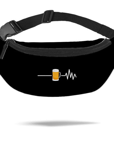 Beer help övtáska Black