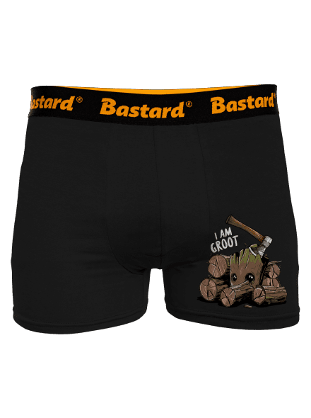 I Am Groot boxeralsó Black