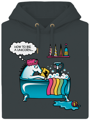 Mi kell az egyszarvúvá váláshoz unisex prémium pulóver Charcoal