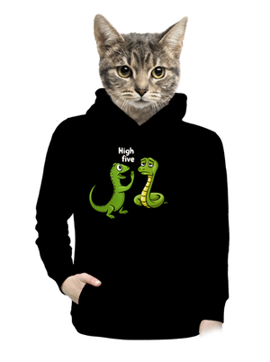 női kenguruzsebes pulóver