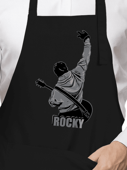 Rocky kötény Black
