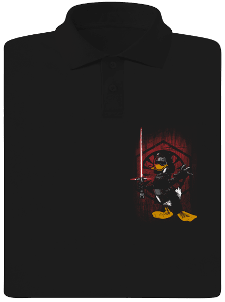 Kylo Duck férfi pólóingek Black