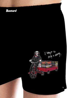 I want to play a game férfi alsó nadrág Black