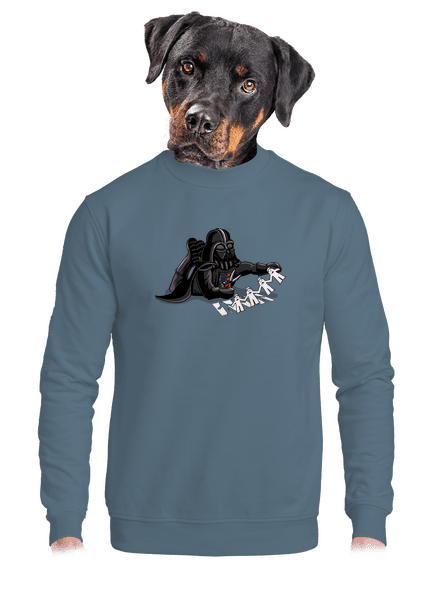 Trooper klónozás unisex crewneck Nordic Blue