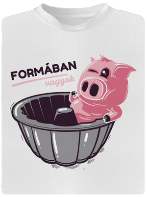 Formában férfi sportpóló White