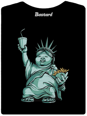 Amerikai bálvány prémium női póló Black