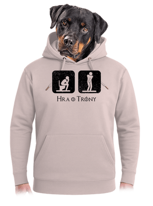 Trónok Harca unisex prémium pulóver Rose Chalk