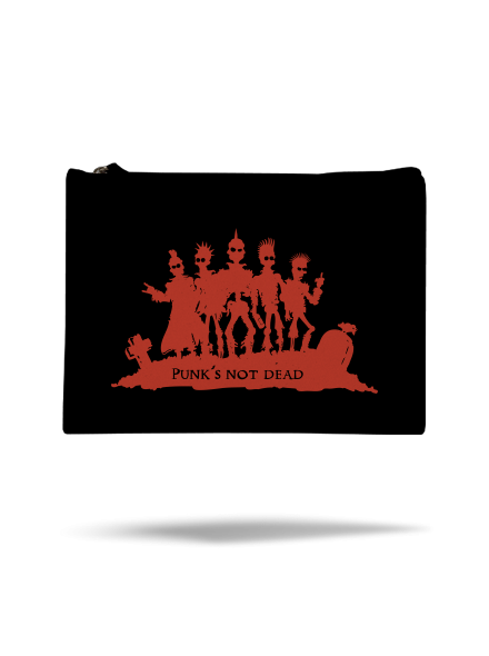 Punks not dead! kis táska Black