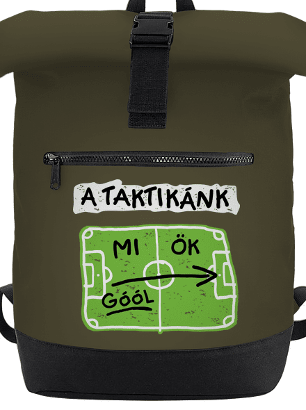 A futballtaktikánk hátizsák Military Green