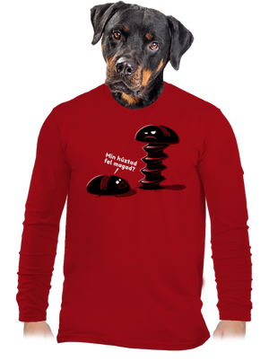 férfi hosszú ujjú póló