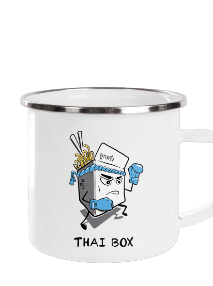 Thai box pléhbögre White