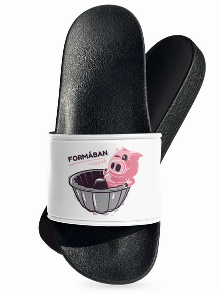 Formában papucs White