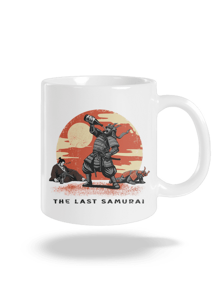 The last samurai hagyományos bögre White