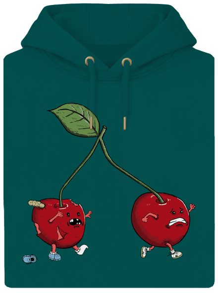 Nincs menekvés unisex prémium pulóver Emerald Green