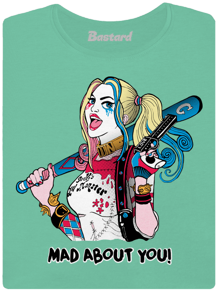 Joker és Harley prémium női póló Mint Mal