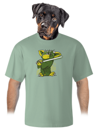 unisex túlméretezett póló