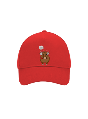 Tehén és bika baseballsapka Classic Red