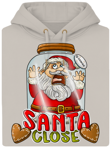 Santa Close unisex prémium pulóver Pastel Macchiato