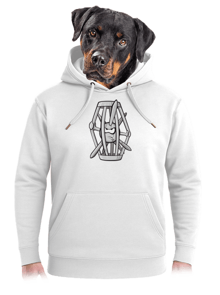 Sün a ketrecben unisex prémium pulóver Snowwhite