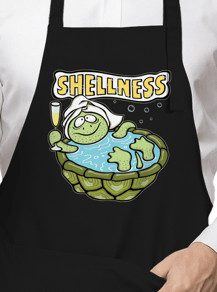 Shellness kötény Black