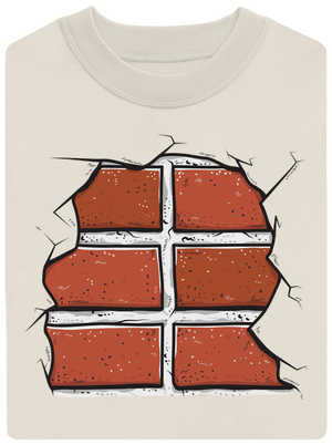 Téglák unisex crewneck Off White