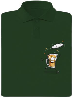 Sapka férfi pólóingek Bottle Green Mal