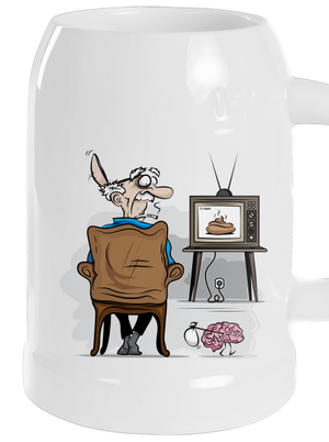 TV News söröskorsó White