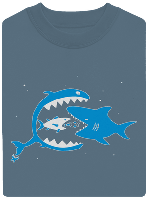 Halak unisex crewneck Nordic Blue