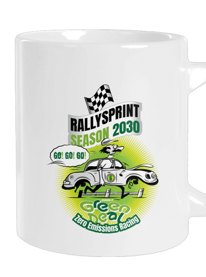 Rallysprint 2030 nagy bögre White