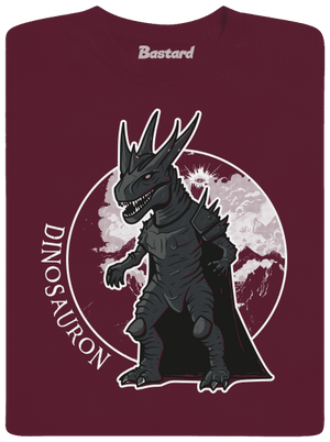 Dinosauron gyerek póló Burgundy