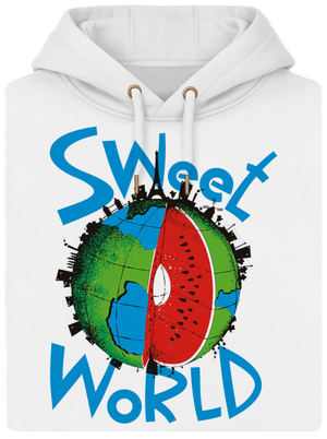 Sweet world unisex prémium pulóver Snowwhite