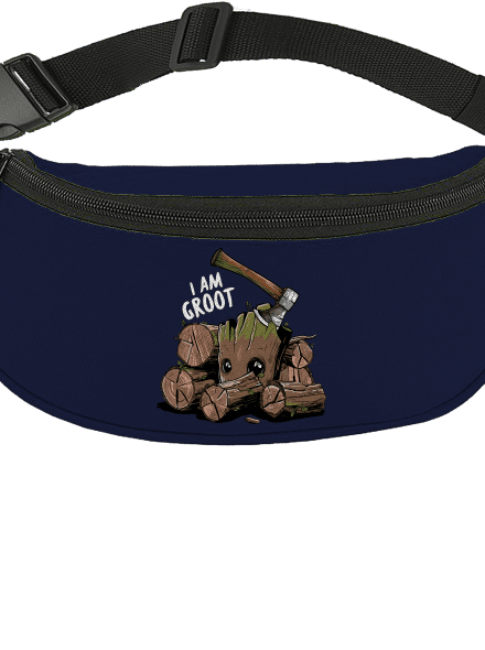 I Am Groot övtáska French Navy