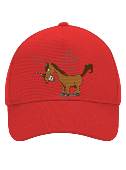 Jednorožec baseballsapka Classic Red
