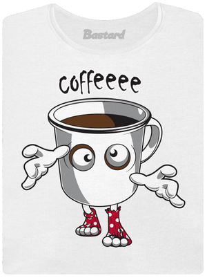 Zombie coffee prémium női póló White