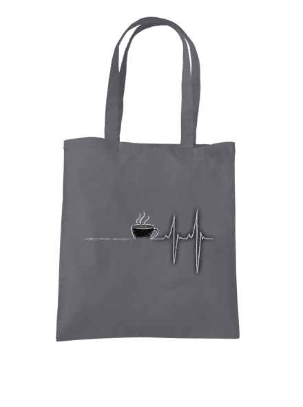 Coffee help táska Graphite grey