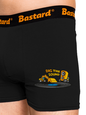 Dig the sound boxeralsó Black